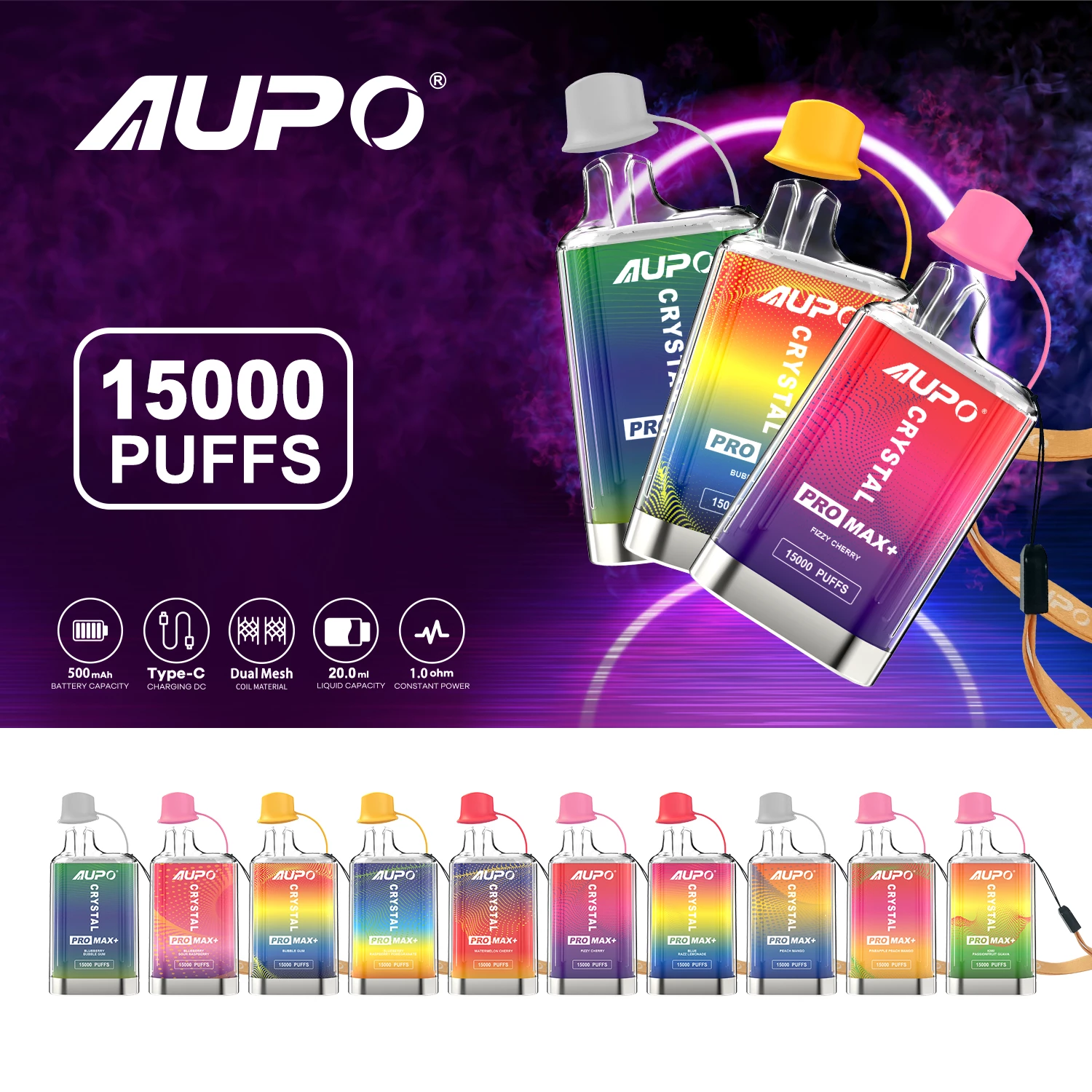 AUPO Vape 15000 Puffs PRO MAX