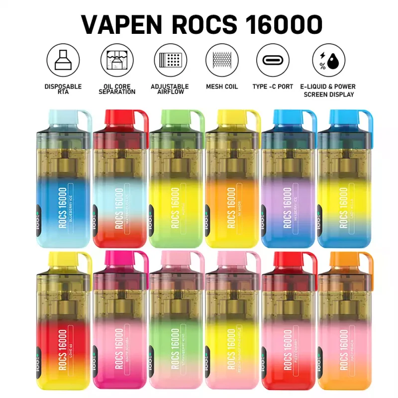 VAPEN ROCS 16000 Puffs