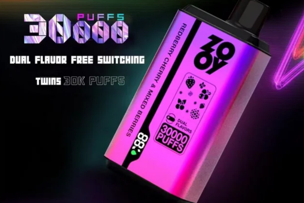 obrázek - DankStarVapes.com - Vaše značka Vape Go-To ZOOY VAPE 30000 Puffs – Dual Tanks, Long-Lasting Vaping