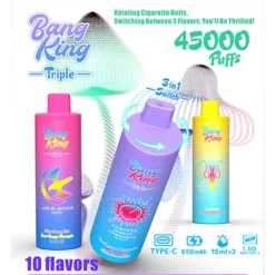 Bang King Triple 45K – 3-in-1 Flavor Disposable Vape