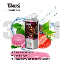 Uwin Tornado Triple 60K Puffs Disposable Vape 3 in1